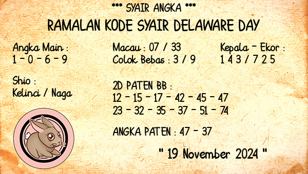 Prediksi Delaware Day