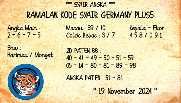 Prediksi Germany Plus5