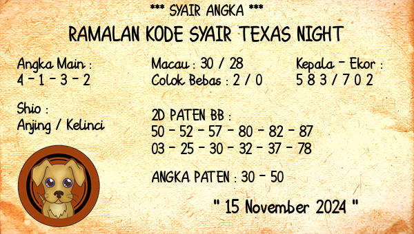 Prediksi Texas Night