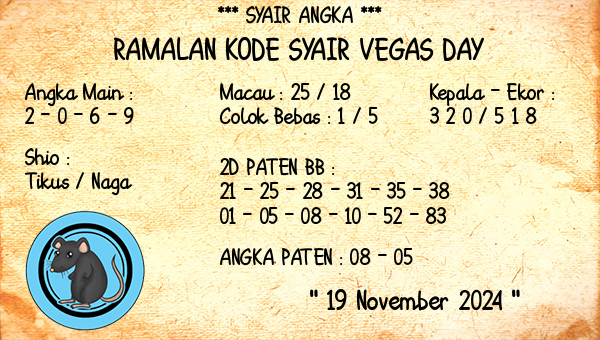 Prediksi Vegas Day