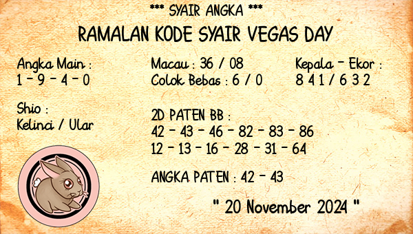 Prediksi Vegas Day