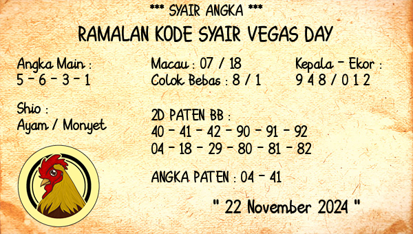 Prediksi Vegas Day